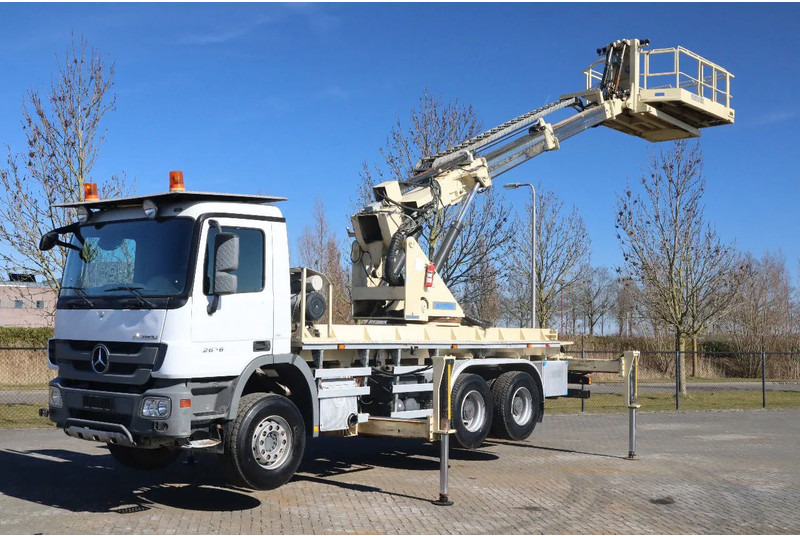 Mercedes-Benz Actros 2636 6X4 | TUNNEL PLATFORM | REMOTE DRIVING - Crane truck: picture 1 Mercedes-Benz Actros 2636 6X4 | TUNNEL PLATFORM | REMOTE DRIVING - Crane truck: picture 1