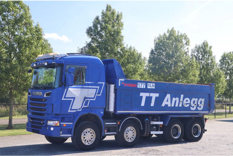 Scania R500 V8 | 8X4 | RETARDER | BIG AXLES | FULL STEEL | EURO 5 - Tipper: picture 3 Scania R500 V8 | 8X4 | RETARDER | BIG AXLES | FULL STEEL | EURO 5 - Tipper: picture 3