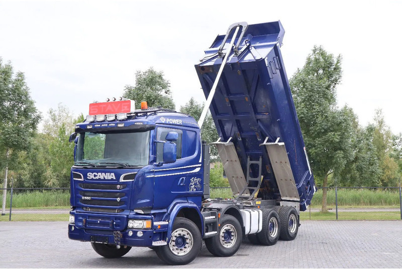 Scania R580 V8 | FULL STEEL | BIG AXLES | RETARDER | EURO 6 - Tipper: picture 1 Scania R580 V8 | FULL STEEL | BIG AXLES | RETARDER | EURO 6 - Tipper: picture 1