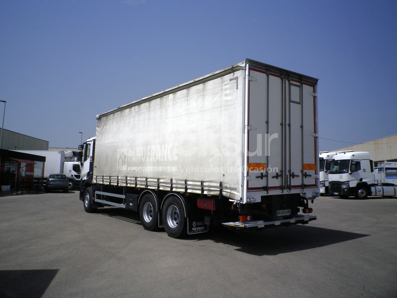 RENAULT C380.26 - Curtainsider truck: picture 5 RENAULT C380.26 - Curtainsider truck: picture 5