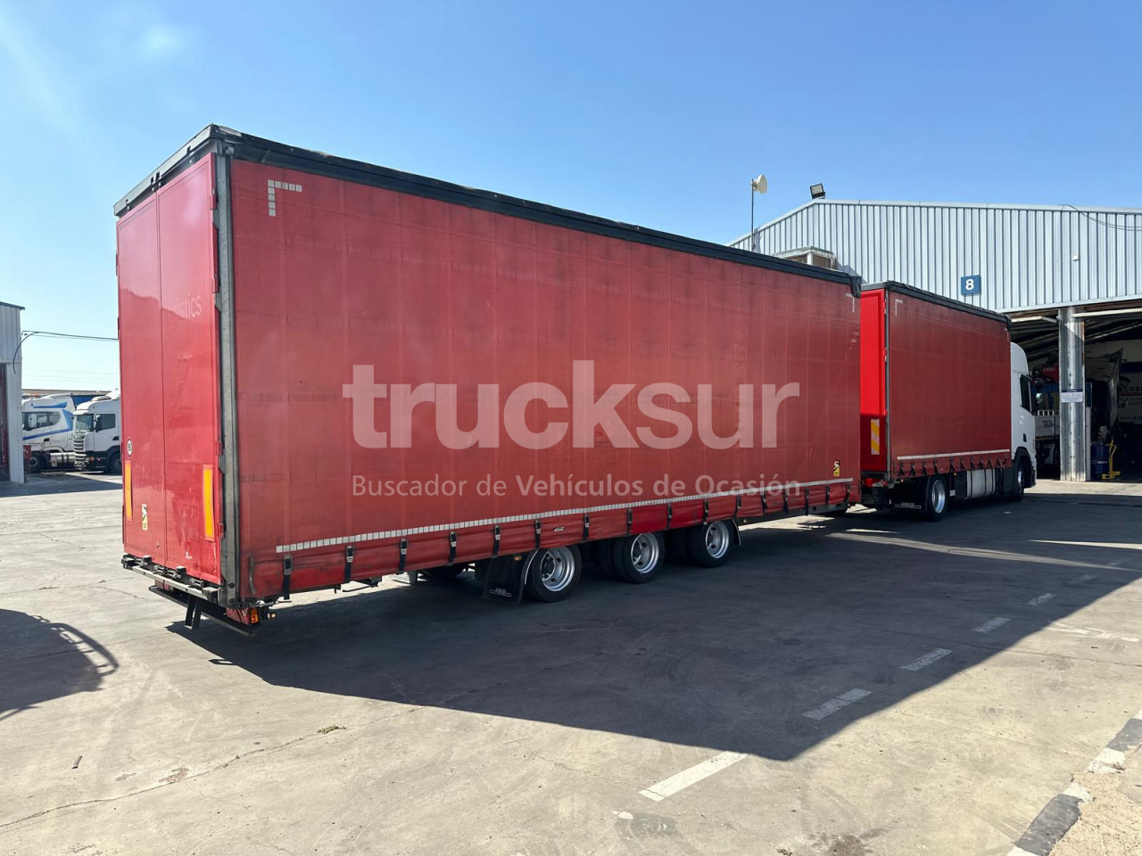 SCANIA R450.18 - Curtainsider truck: picture 4 SCANIA R450.18 - Curtainsider truck: picture 4