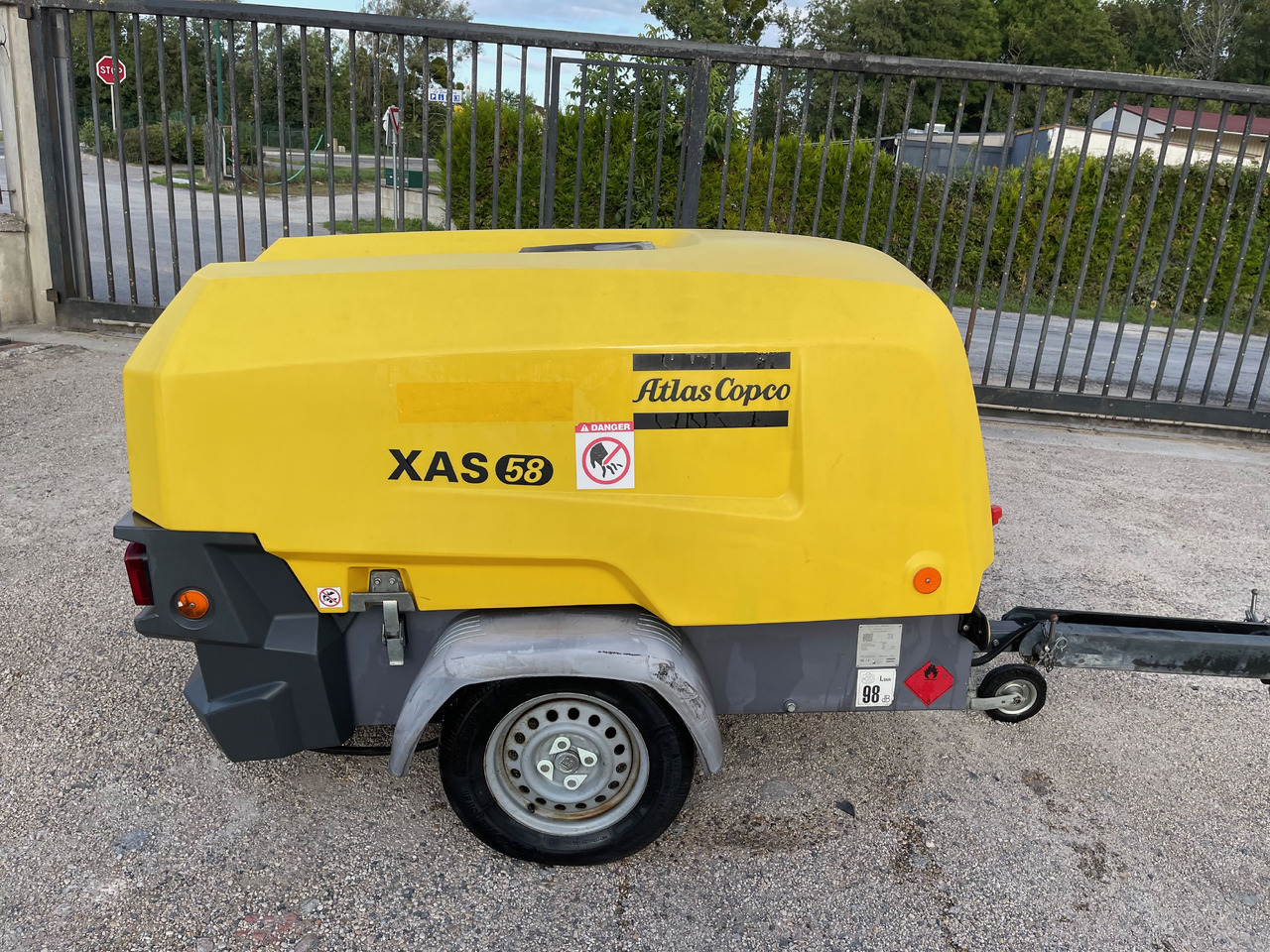 ATLAS COPCO XAS58 - Air compressor: picture 1 ATLAS COPCO XAS58 - Air compressor: picture 1