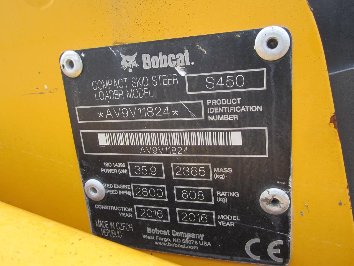 Bobcat S450 - Skid steer loader: picture 4 Bobcat S450 - Skid steer loader: picture 4