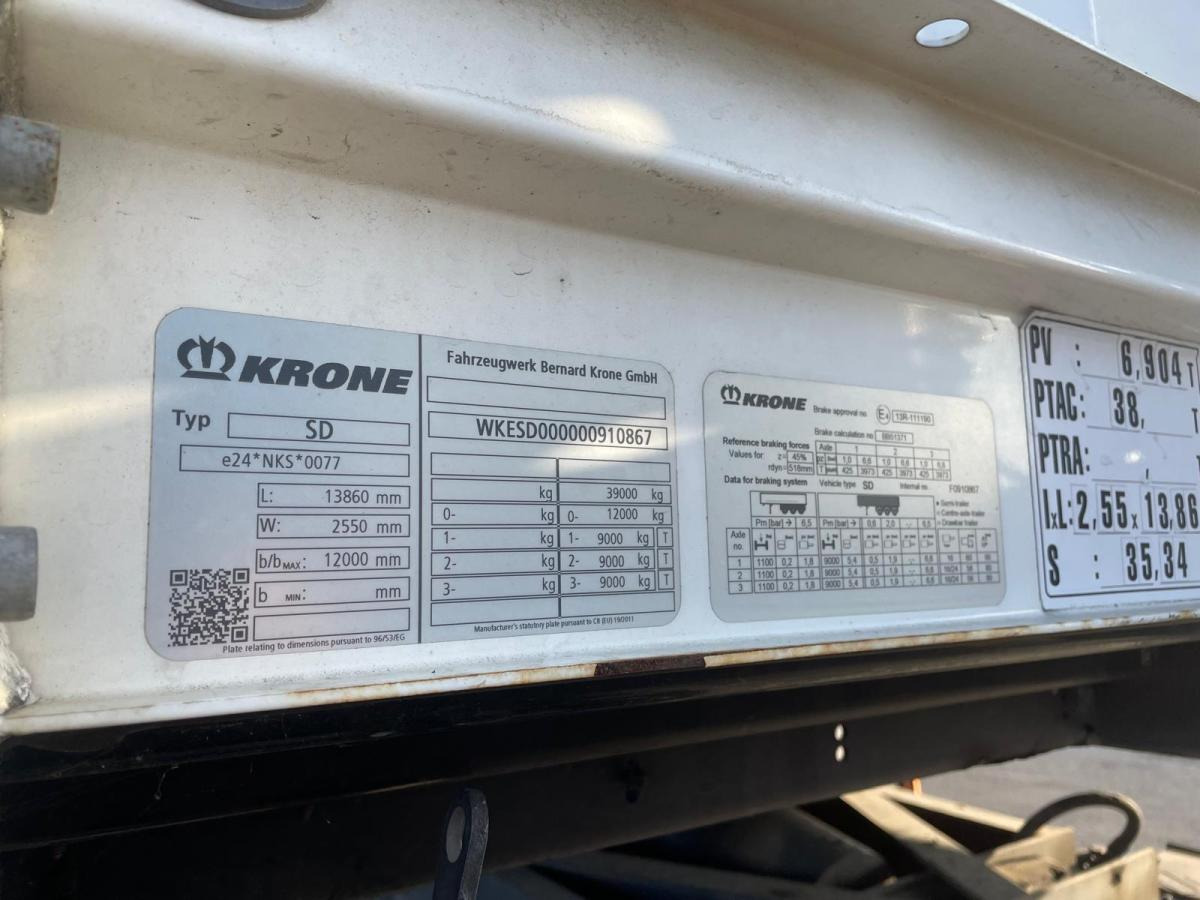 Krone - Curtainsider semi-trailer: picture 5 Krone - Curtainsider semi-trailer: picture 5