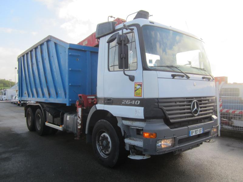 Mercedes Actros 2640 - Tipper, Crane truck: picture 1 Mercedes Actros 2640 - Tipper, Crane truck: picture 1