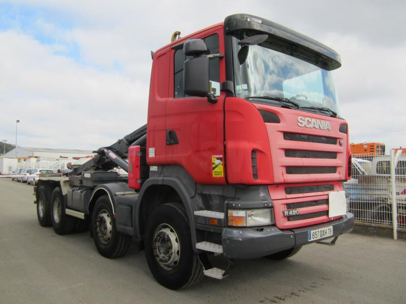 Scania R 420 - Hook lift truck: picture 1 Scania R 420 - Hook lift truck: picture 1