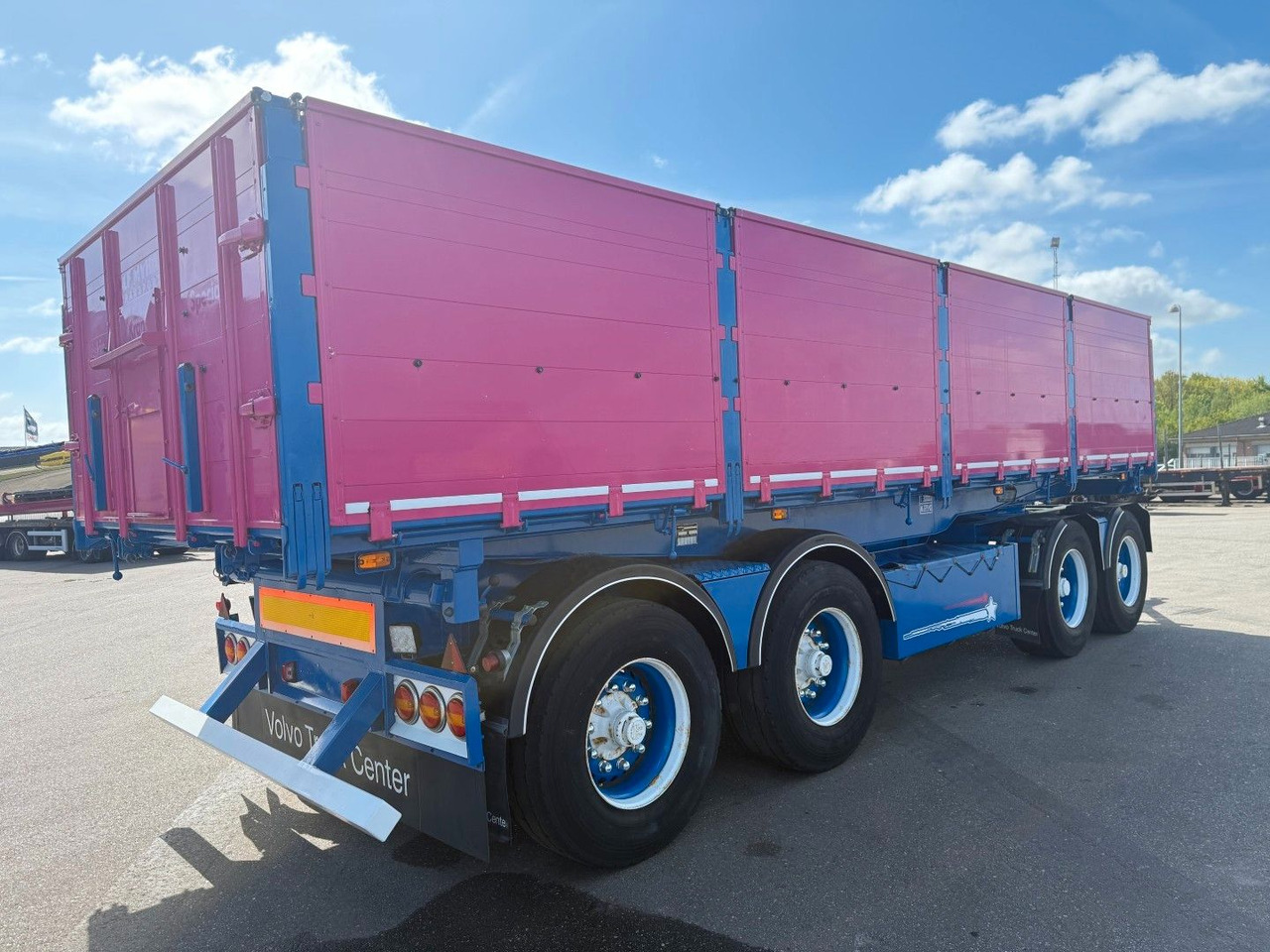 DAPA 30 t. 4 axle Tipper trailer / Kipper - Tipper trailer: picture 4 DAPA 30 t. 4 axle Tipper trailer / Kipper - Tipper trailer: picture 4