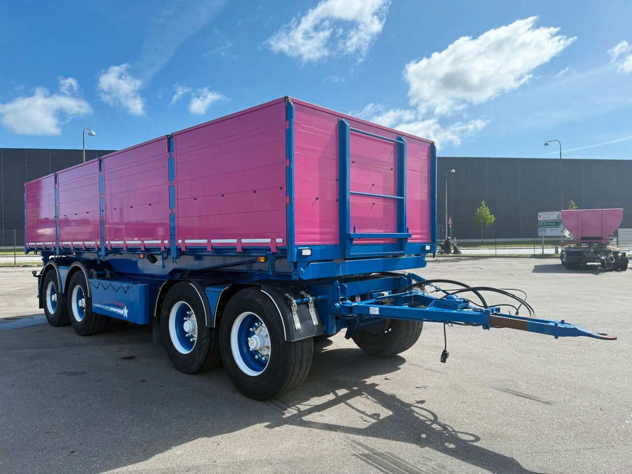 DAPA 30 t. 4 axle Tipper trailer / Kipper - Tipper trailer: picture 2 DAPA 30 t. 4 axle Tipper trailer / Kipper - Tipper trailer: picture 2