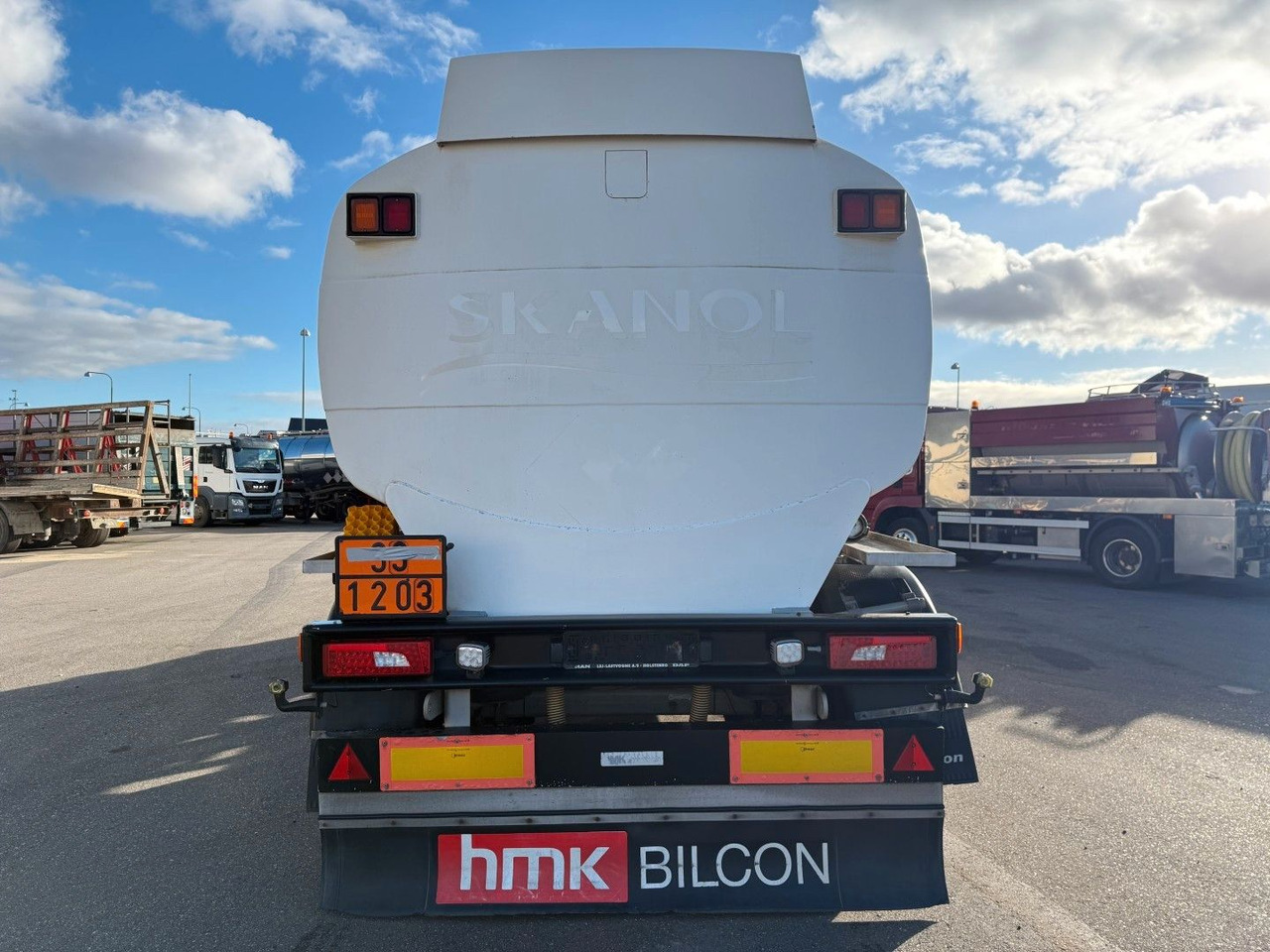 HMK Bilcon 27.000 l. ADR Tank 5 compartment - Tank trailer: picture 5 HMK Bilcon 27.000 l. ADR Tank 5 compartment - Tank trailer: picture 5