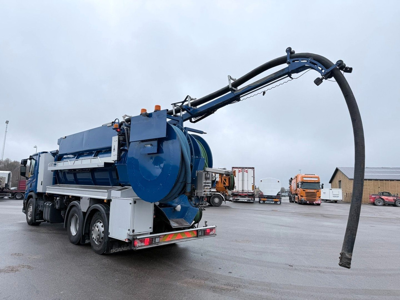 Scania P360 6x2*4 Hvidtved Larsen Flexline 310 - Vacuum truck: picture 5 Scania P360 6x2*4 Hvidtved Larsen Flexline 310 - Vacuum truck: picture 5