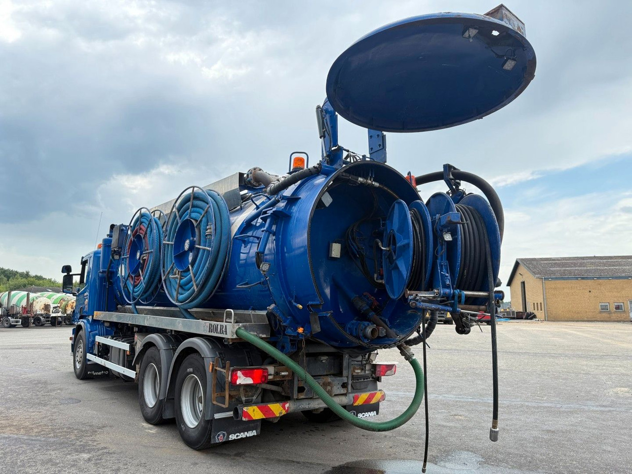 Scania P380 6x4 Rolba 15,000 l. Stainless Steel Kombi - Vacuum truck: picture 5 Scania P380 6x4 Rolba 15,000 l. Stainless Steel Kombi - Vacuum truck: picture 5