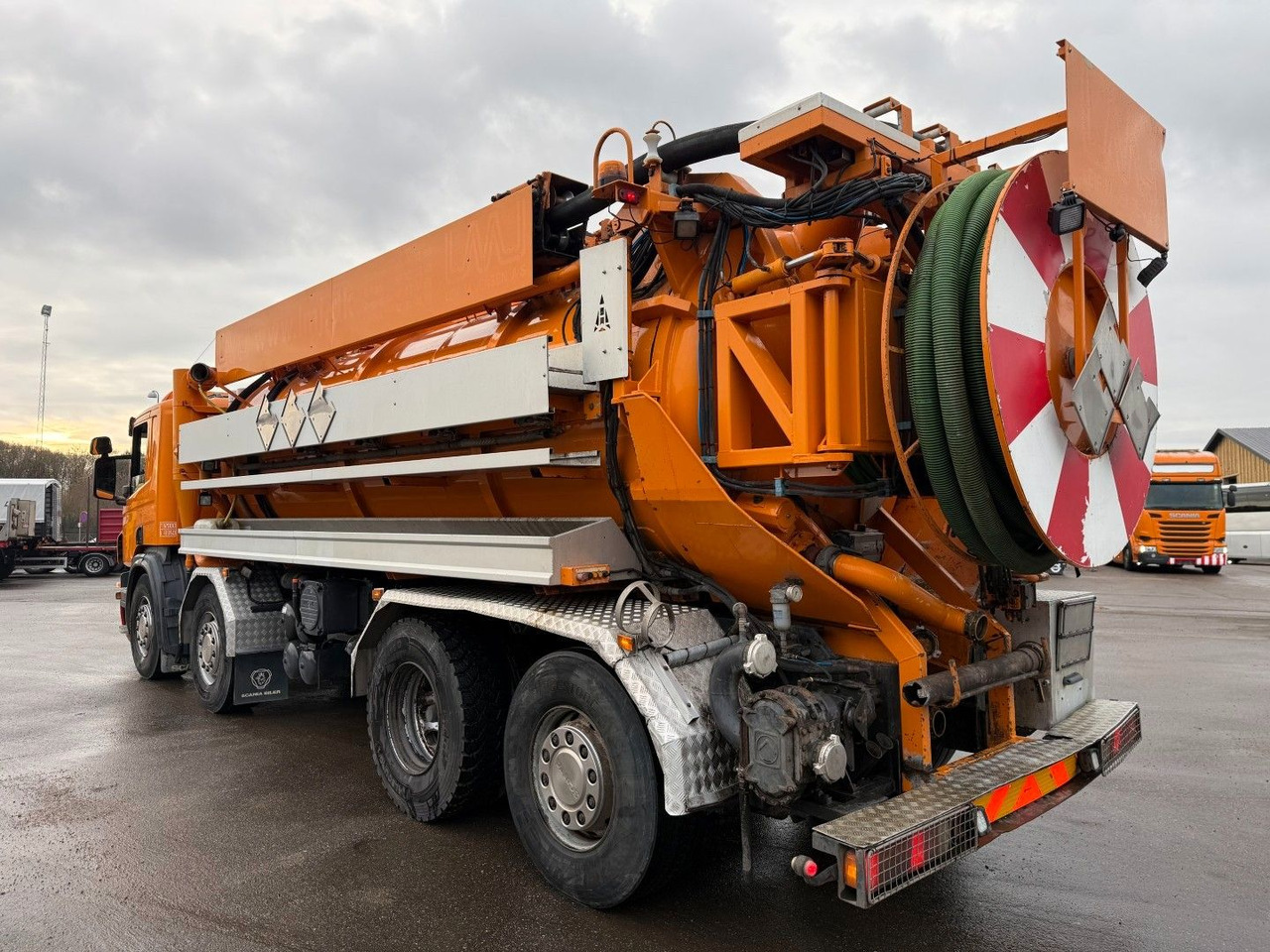 Scania P380 8x2*6 Hvidtved Larsen Flexline 414 - Vacuum truck: picture 4 Scania P380 8x2*6 Hvidtved Larsen Flexline 414 - Vacuum truck: picture 4
