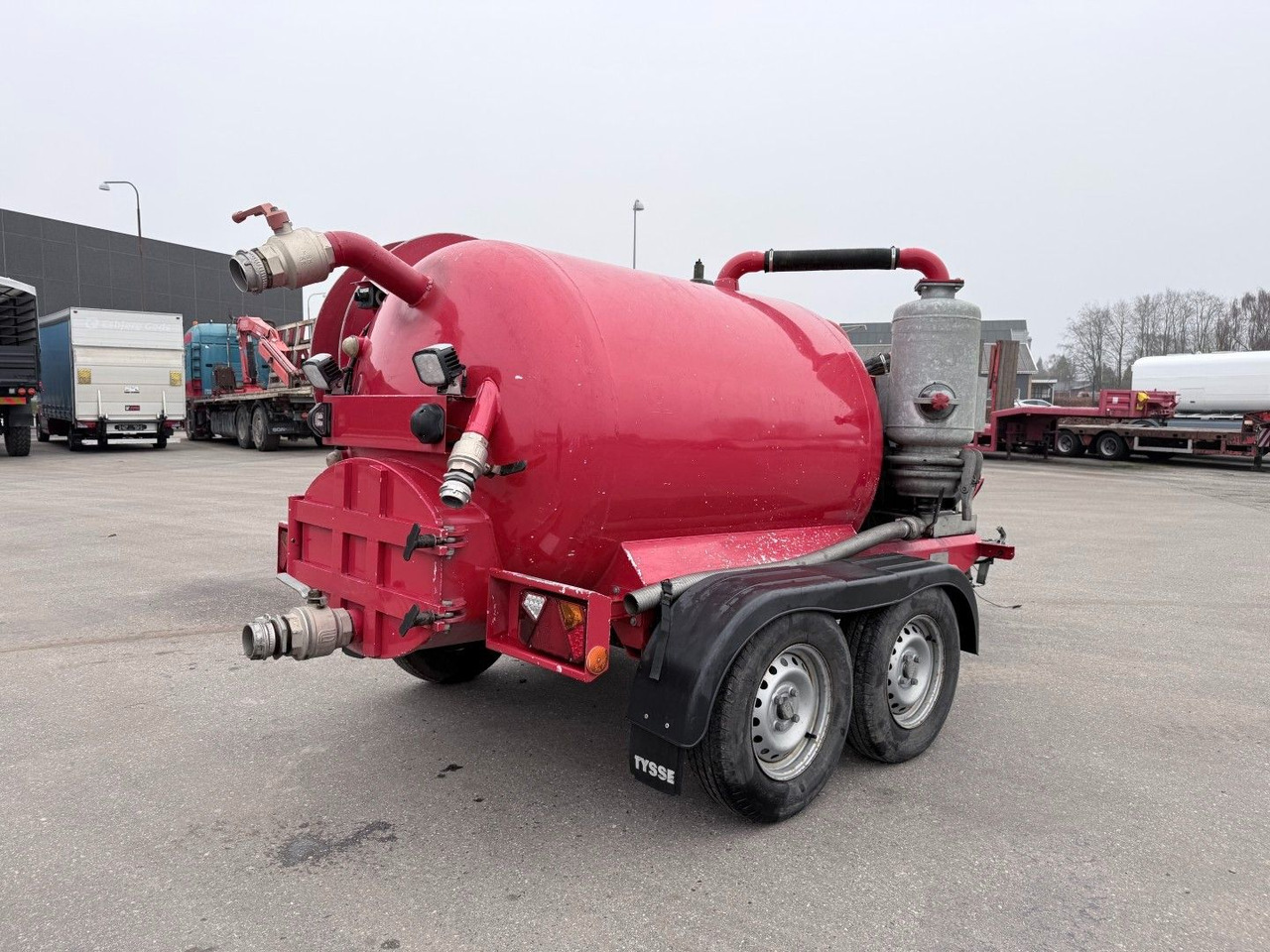 Tysse / Nomek 1500 L Edelstahl Sauganhänger - Vending trailer: picture 3 Tysse / Nomek 1500 L Edelstahl Sauganhänger - Vending trailer: picture 3