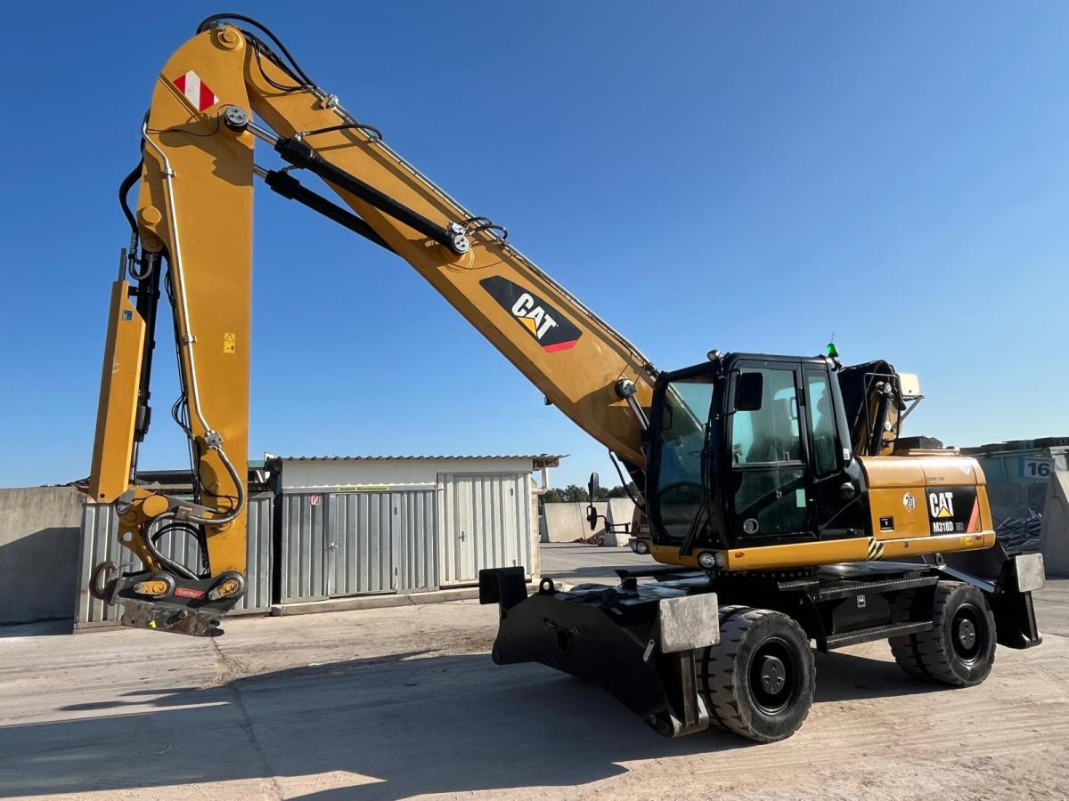Caterpillar M318D MH - Waste/ Industry handler: picture 2 Caterpillar M318D MH - Waste/ Industry handler: picture 2
