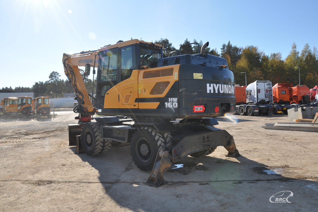 Hyundai HW160 - Wheel excavator: picture 4 Hyundai HW160 - Wheel excavator: picture 4