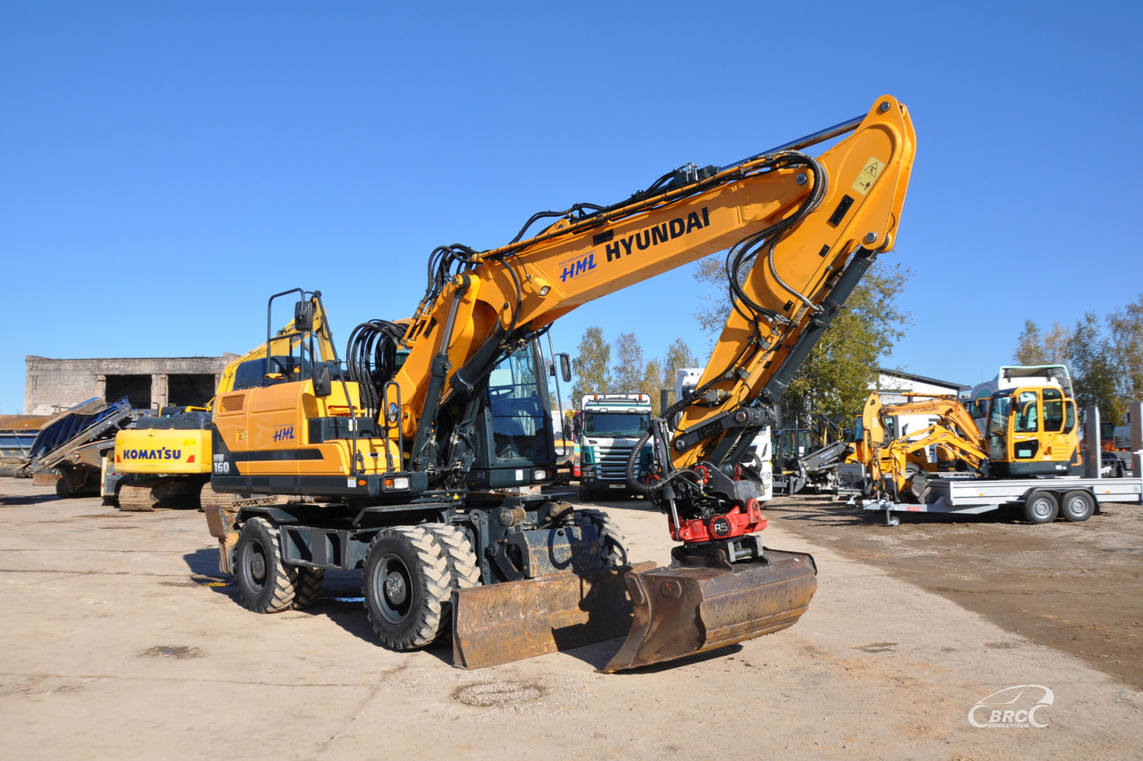 Hyundai HW160 - Wheel excavator: picture 2 Hyundai HW160 - Wheel excavator: picture 2