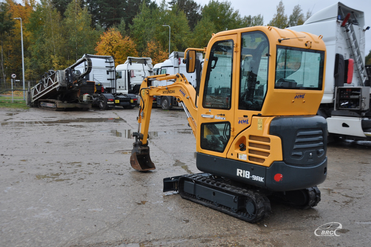 Hyundai R18-9AK - Mini excavator: picture 5 Hyundai R18-9AK - Mini excavator: picture 5