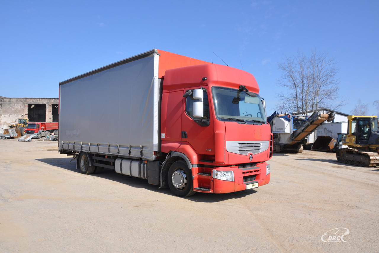 Renault 440.19 - Curtainsider truck: picture 2 Renault 440.19 - Curtainsider truck: picture 2