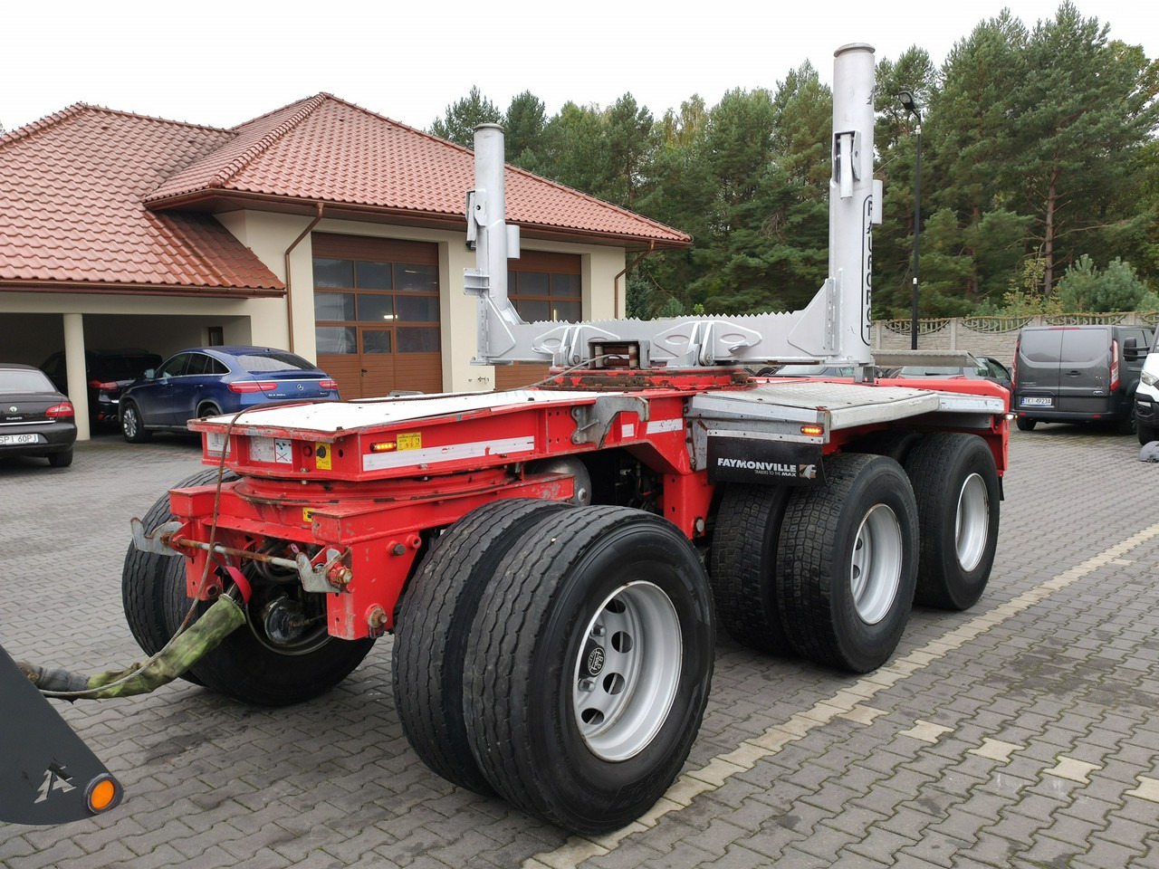 Faymonville Wózek 3-Osie FlexMAX 12T Do drzewa Do drewna Do Lasu 2019/2020r - Timber trailer: picture 4 Faymonville Wózek 3-Osie FlexMAX 12T Do drzewa Do drewna Do Lasu 2019/2020r - Timber trailer: picture 4
