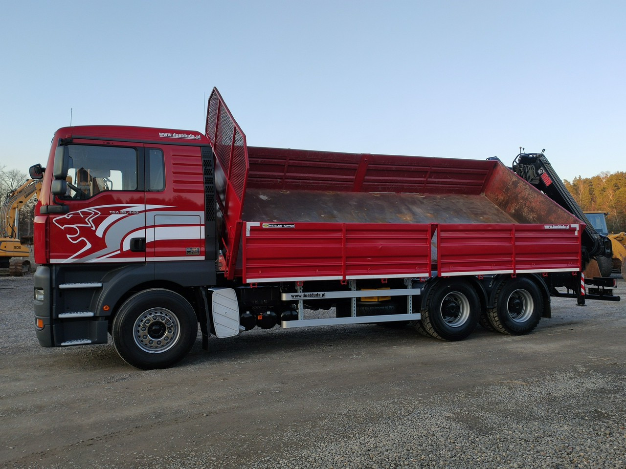 MAN Man 26.440 6x4 HDS HIAB 166 B-3 DUO Wywrotka Meiller 2-stronna - Tipper, Crane truck: picture 2 MAN Man 26.440 6x4 HDS HIAB 166 B-3 DUO Wywrotka Meiller 2-stronna - Tipper, Crane truck: picture 2