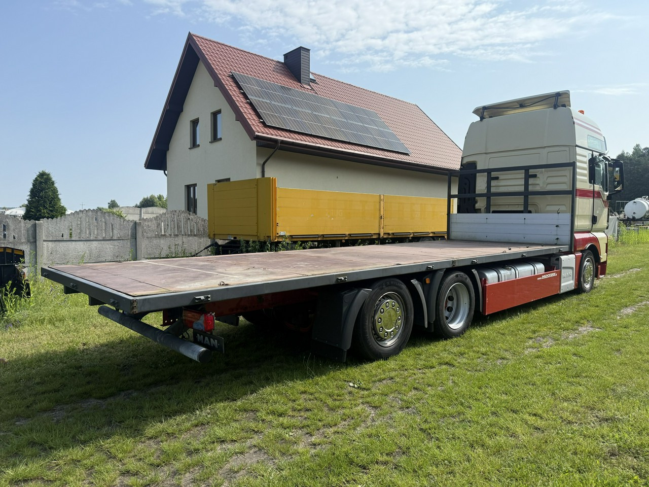 MAN TGL 12.250 Sama Zabudowa Platforma Skrzynia 7,4m / 18 Palet - Flatbed body: picture 3 MAN TGL 12.250 Sama Zabudowa Platforma Skrzynia 7,4m / 18 Palet - Flatbed body: picture 3