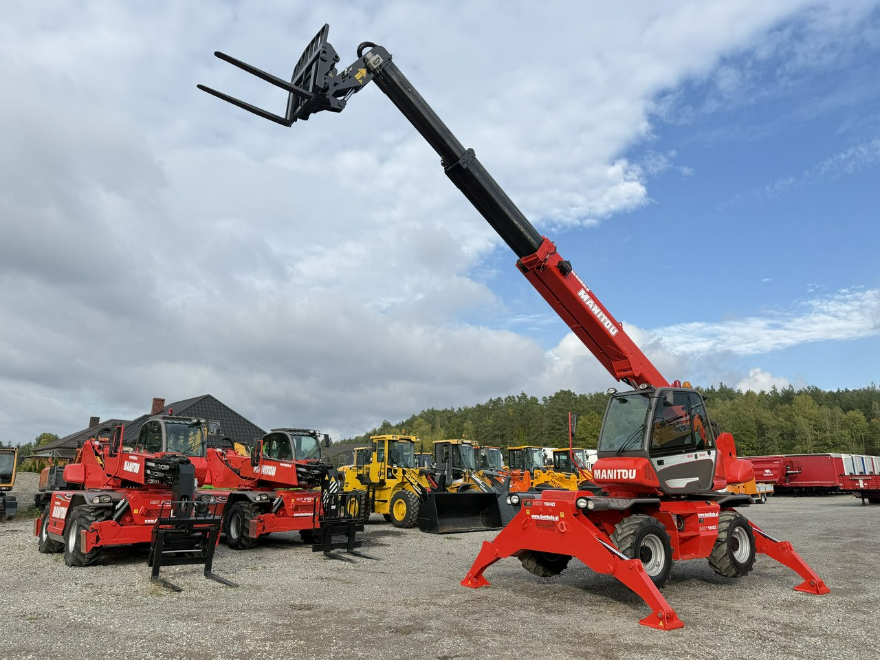 Manitou MRT 1640 Easy ROTO Ładowarka Teleskopowa Obrotowa 1840 2150 - Telescopic handler: picture 4 Manitou MRT 1640 Easy ROTO Ładowarka Teleskopowa Obrotowa 1840 2150 - Telescopic handler: picture 4