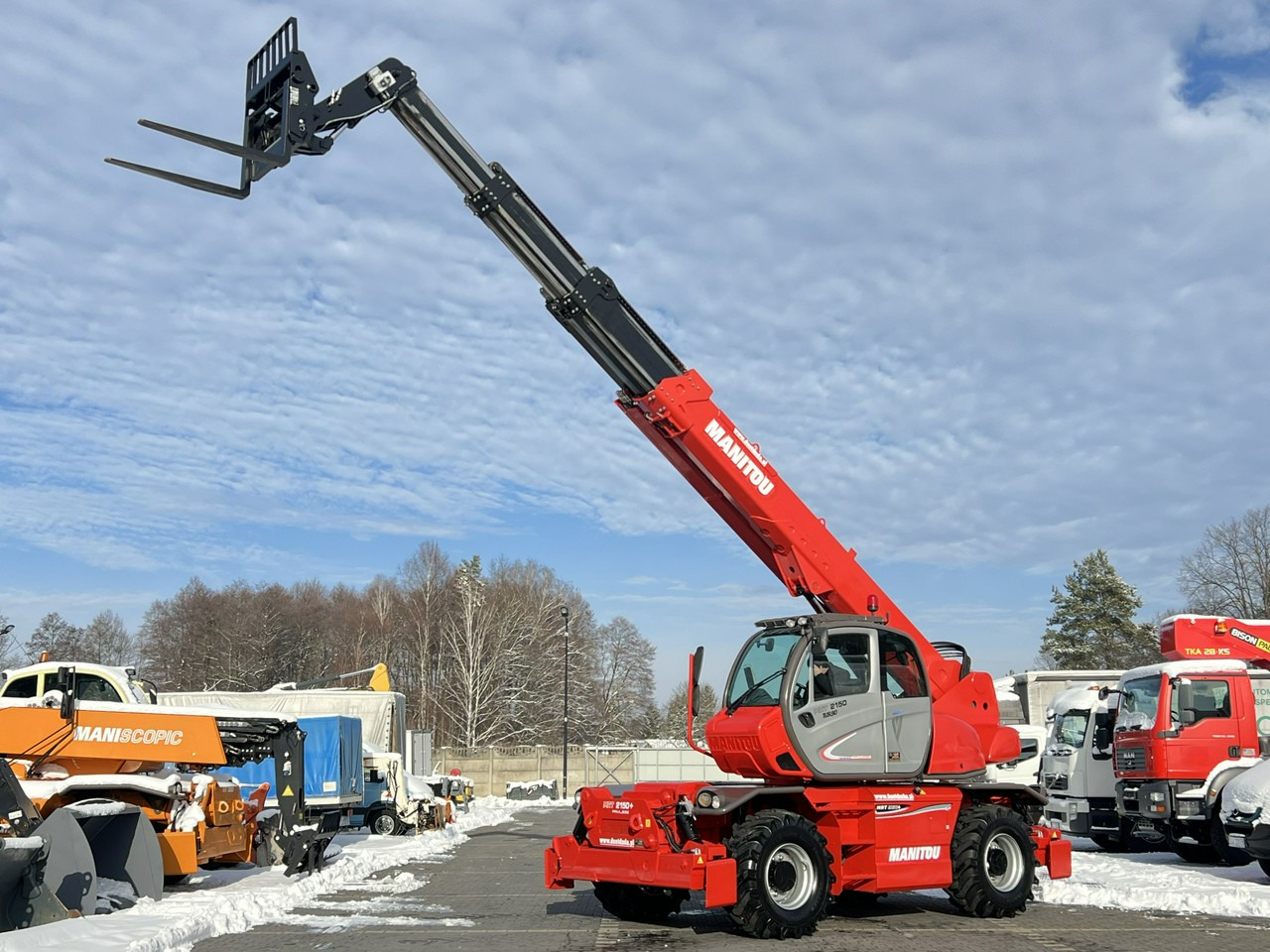 Manitou MRT 2150 ROTO Ładowarka Teleskopowa Obrotowa 2550 - Telescopic handler: picture 2 Manitou MRT 2150 ROTO Ładowarka Teleskopowa Obrotowa 2550 - Telescopic handler: picture 2