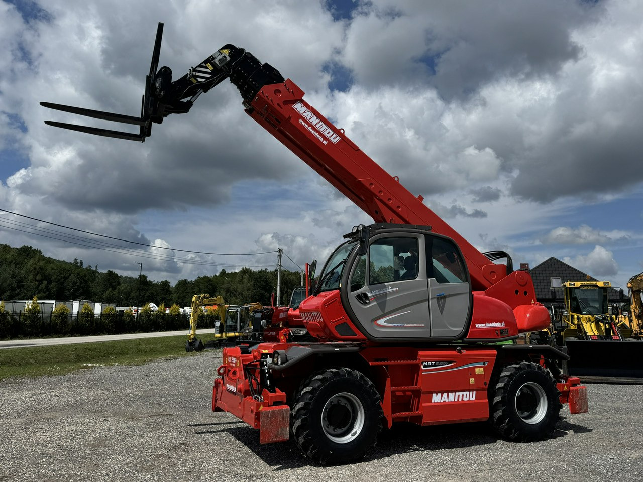 Manitou MRT 2150 + ROTO Ładowarka Teleskopowa Obrotowa - Telescopic handler: picture 2 Manitou MRT 2150 + ROTO Ładowarka Teleskopowa Obrotowa - Telescopic handler: picture 2