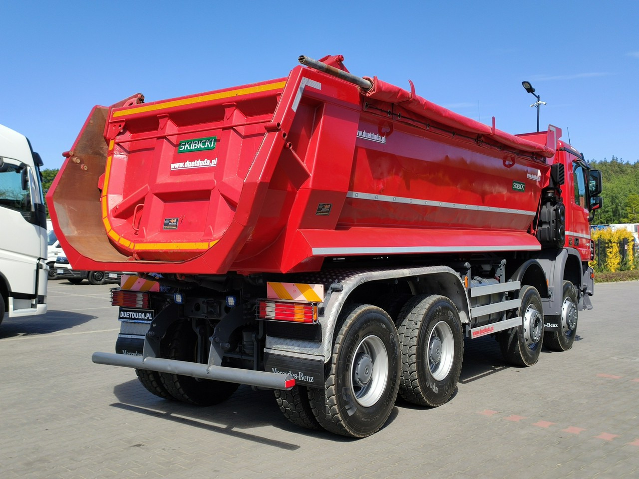 Mercedes Actros 4141 8x6 Wywrot SKIBICKI Automat EPS ze Sprzegłem !!! - Tipper: picture 3 Mercedes Actros 4141 8x6 Wywrot SKIBICKI Automat EPS ze Sprzegłem !!! - Tipper: picture 3