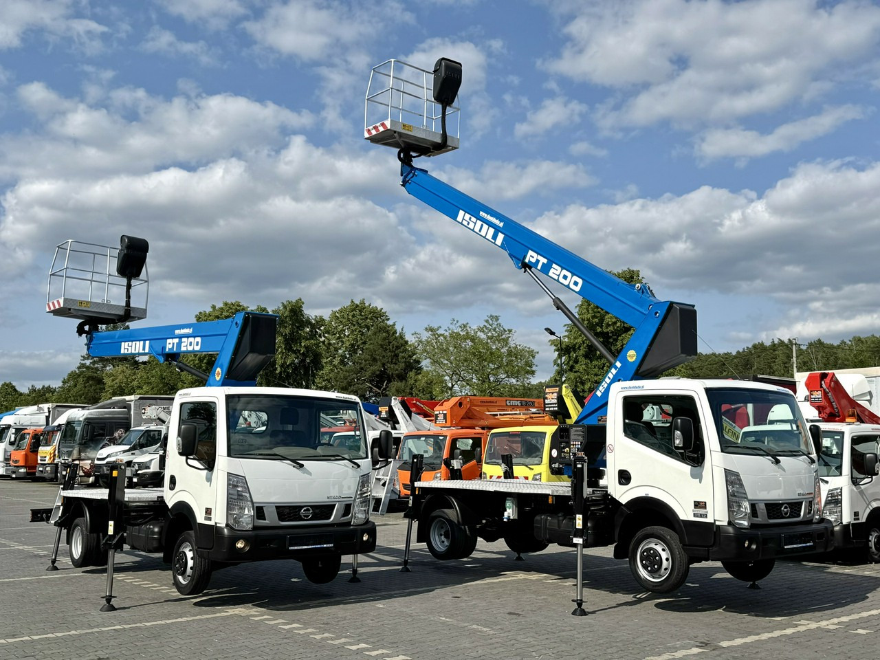 Nissan Cabstar - Truck mounted aerial platform: picture 4 Nissan Cabstar - Truck mounted aerial platform: picture 4