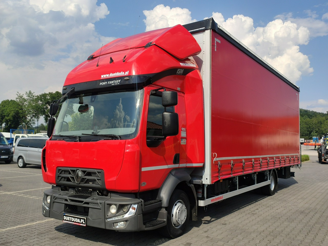 Renault D12.240 E6 Firana Tył Drzwi Dach Zsuwany Długa 830cm - Curtainsider truck: picture 5 Renault D12.240 E6 Firana Tył Drzwi Dach Zsuwany Długa 830cm - Curtainsider truck: picture 5