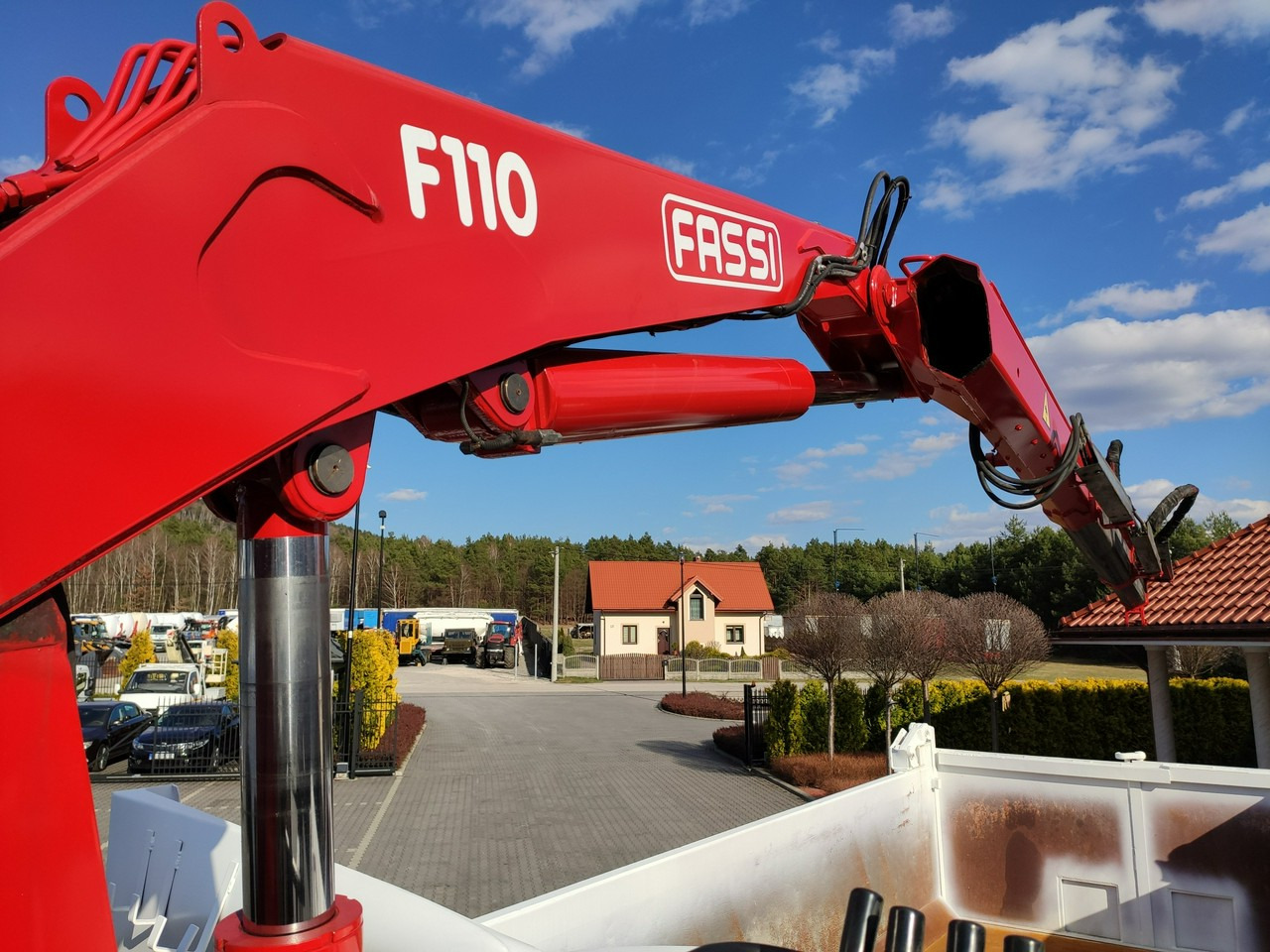 Tipper, Crane truck Renault Kerax 26.370 6x4 Mocny HDS FASSI F110: picture 32