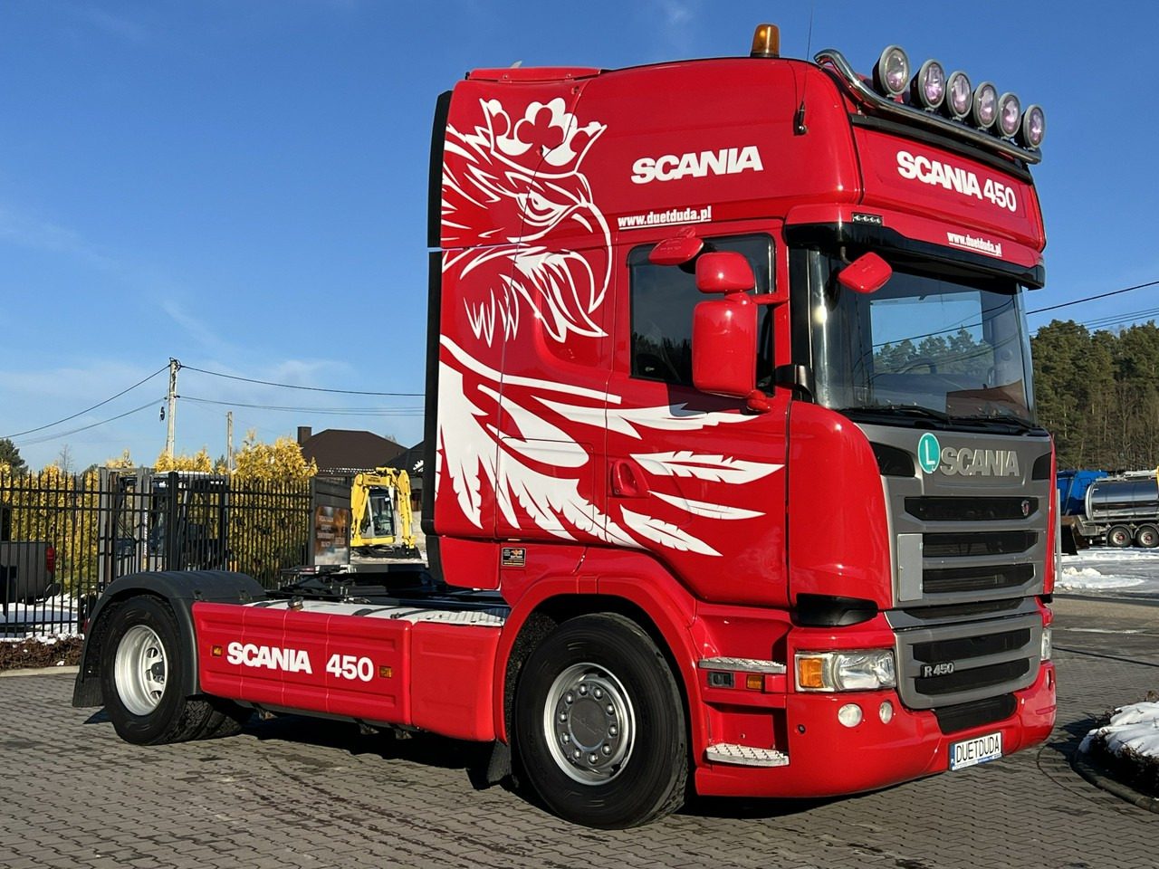 Tractor unit Scania R 450 Topline E6 4x2 Retarder Klima Postojowa !!!: picture 6