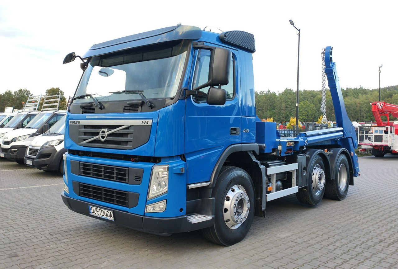 Volvo FM 410 E5 Bramowiec Hakowiec 6x2 Oś Skrętna / Podnoszona Automat - Skip loader truck: picture 3 Volvo FM 410 E5 Bramowiec Hakowiec 6x2 Oś Skrętna / Podnoszona Automat - Skip loader truck: picture 3