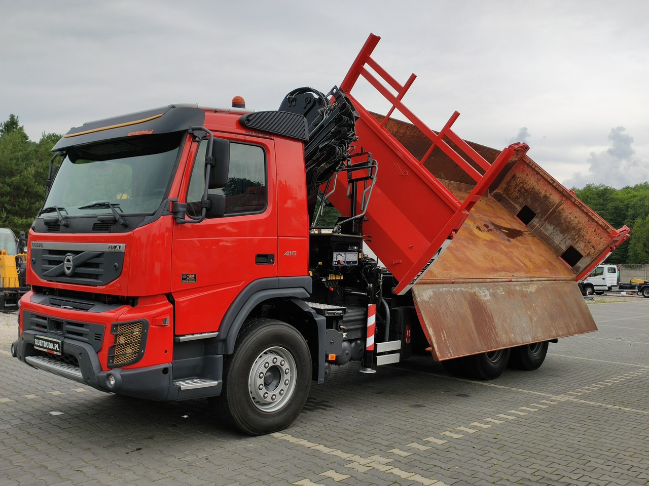 Volvo FMX 410 6x4 13L HDS Radiowy Hydroburta - Tipper, Crane truck: picture 5 Volvo FMX 410 6x4 13L HDS Radiowy Hydroburta - Tipper, Crane truck: picture 5