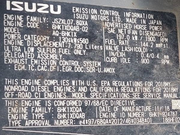 Demolition excavator Hitachi ZX 300 LC-6: picture 8