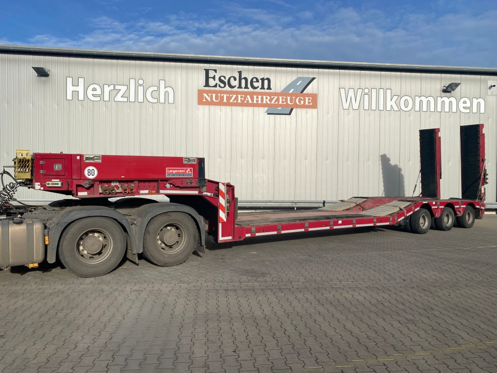 Langendorf - Low loader semi-trailer: picture 1 Langendorf - Low loader semi-trailer: picture 1