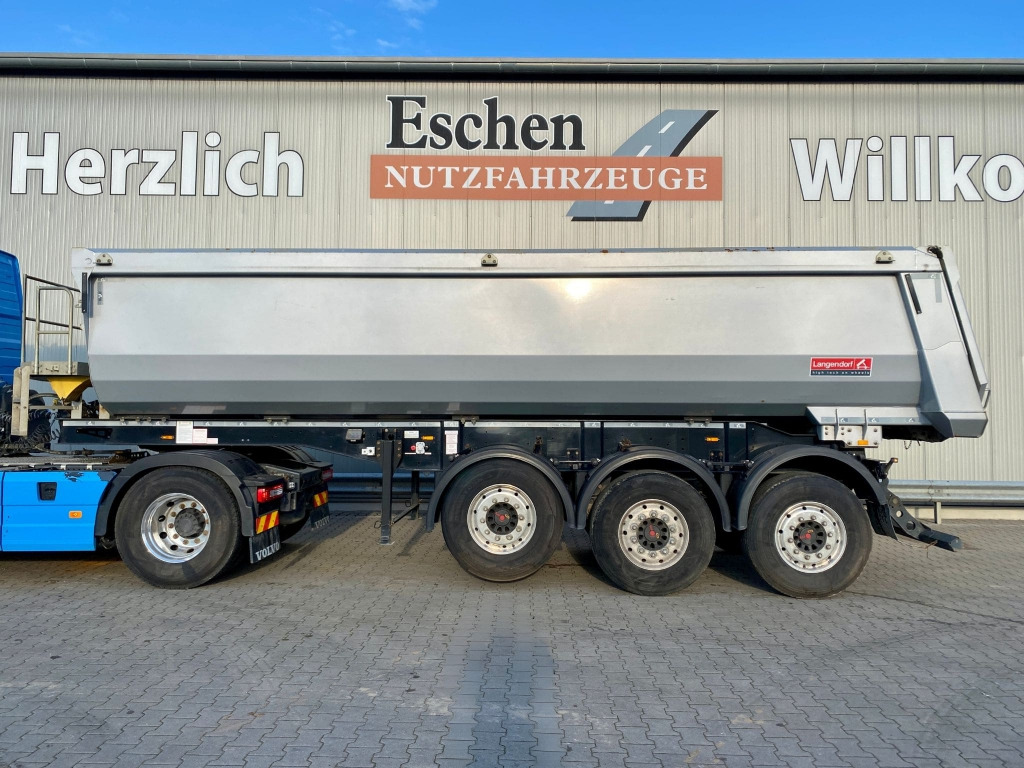 Langendorf SKS-HS 24/30 / Stahl-Halbschalenmulde - Tipper semi-trailer: picture 2 Langendorf SKS-HS 24/30 / Stahl-Halbschalenmulde - Tipper semi-trailer: picture 2
