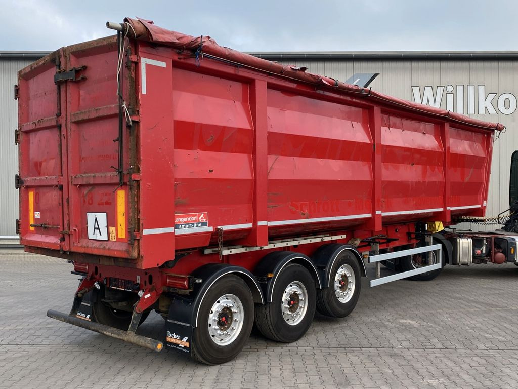 Langendorf Stahlmulde 50m³*ALU-Felgen*Portal*1+3 Liftachse - Tipper semi-trailer: picture 4 Langendorf Stahlmulde 50m³*ALU-Felgen*Portal*1+3 Liftachse - Tipper semi-trailer: picture 4