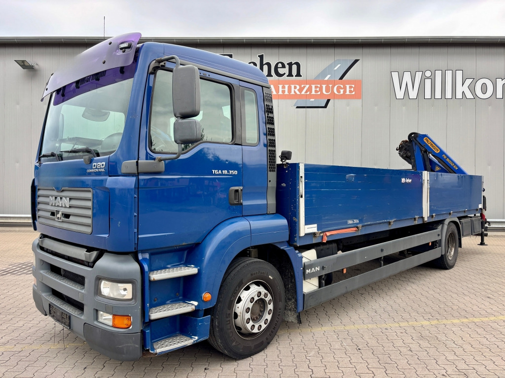 MAN TGA 18.350 4x2 LL / Palfinger PK9002 EH Kran - Dropside/ Flatbed truck: picture 2 MAN TGA 18.350 4x2 LL / Palfinger PK9002 EH Kran - Dropside/ Flatbed truck: picture 2