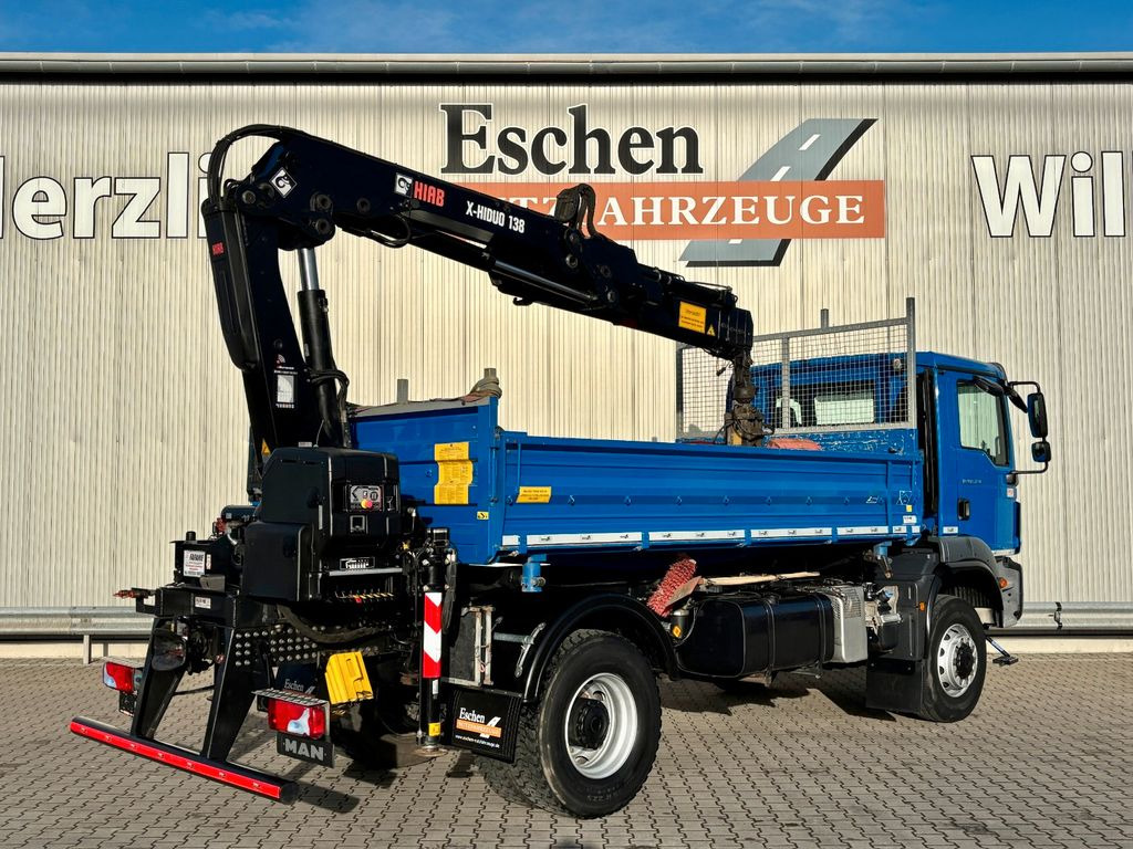 MAN TGM 18.320 4x4 BB | HIAB X-HIDUO 138*FUNK*Klima - Tipper, Crane truck: picture 5 MAN TGM 18.320 4x4 BB | HIAB X-HIDUO 138*FUNK*Klima - Tipper, Crane truck: picture 5