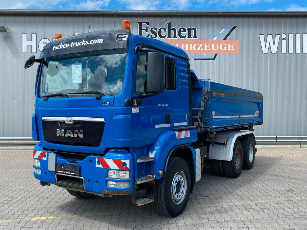 MAN TGS 26.400 6x4 | MEILLER*Navi*KIima*Intarder*AHK - Tipper: picture 1 MAN TGS 26.400 6x4 | MEILLER*Navi*KIima*Intarder*AHK - Tipper: picture 1