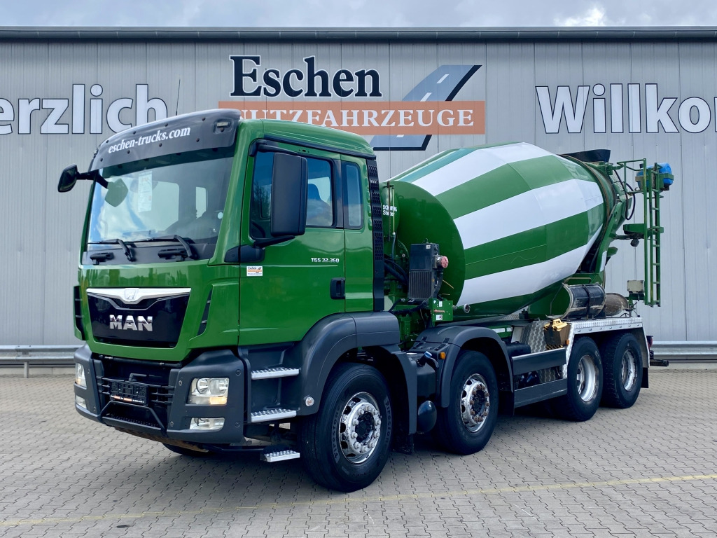 MAN TGS 32.360 8x4 BB / 9 m³ Stetter-Aufbau - Concrete mixer truck: picture 1 MAN TGS 32.360 8x4 BB / 9 m³ Stetter-Aufbau - Concrete mixer truck: picture 1