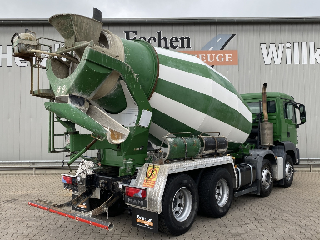 MAN TGS 32.360 8x4 BB / 9 m³ Stetter-Aufbau - Concrete mixer truck: picture 5 MAN TGS 32.360 8x4 BB / 9 m³ Stetter-Aufbau - Concrete mixer truck: picture 5