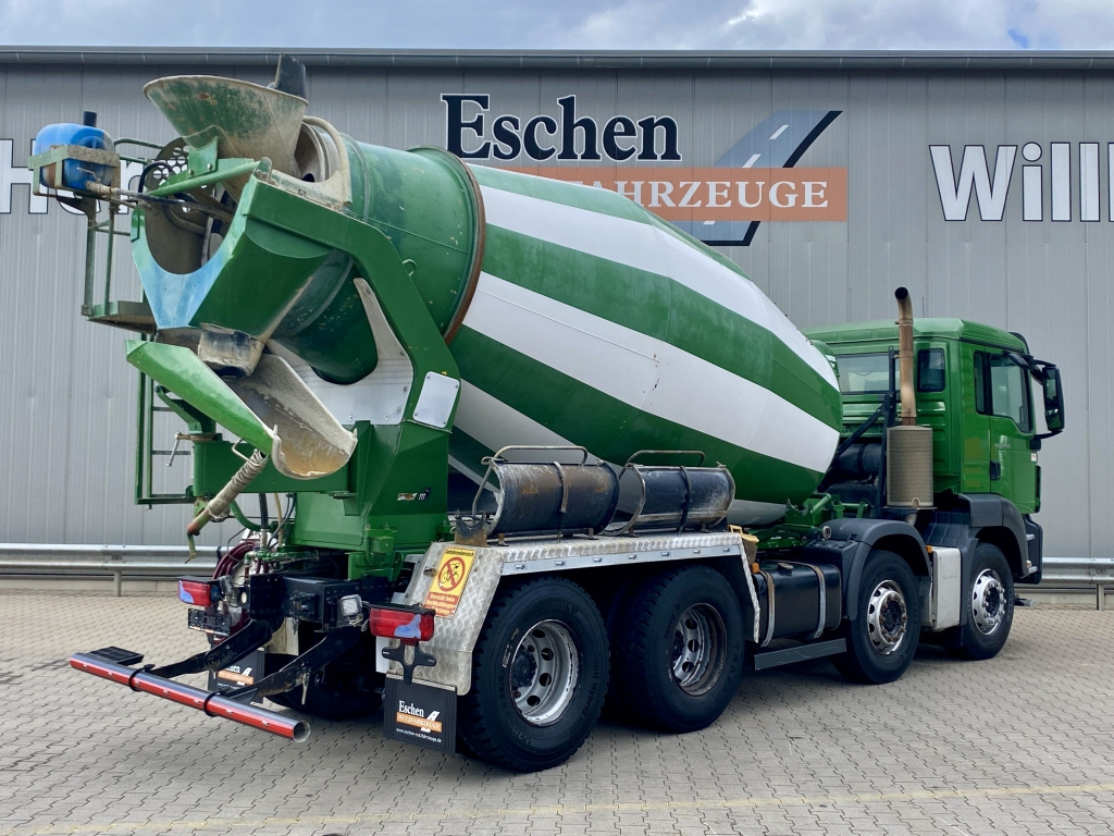 MAN TGS 32.360 8x4 BB / 9 m³ Stetter-Aufbau - Concrete mixer truck: picture 5 MAN TGS 32.360 8x4 BB / 9 m³ Stetter-Aufbau - Concrete mixer truck: picture 5