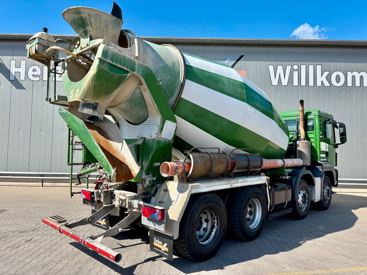 MAN TGS 32.360 8x4 BB | 9m³ Stetter*Automatik*Kamera - Concrete mixer truck: picture 5 MAN TGS 32.360 8x4 BB | 9m³ Stetter*Automatik*Kamera - Concrete mixer truck: picture 5