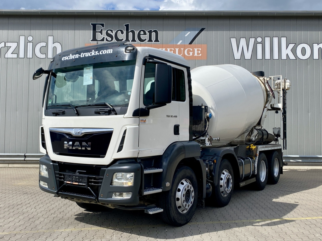 MAN TGS 32.400 8x4 BB / 9 m³ Stetter-Aufbau - Concrete mixer truck: picture 1 MAN TGS 32.400 8x4 BB / 9 m³ Stetter-Aufbau - Concrete mixer truck: picture 1