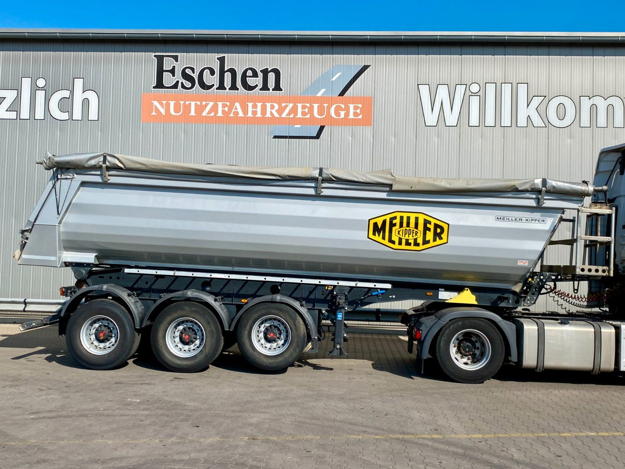 Meiller MHPS 44.3-N | Stahl 24m³*Luft-Lift*Rollplane*SAF - Tipper semi-trailer: picture 5 Meiller MHPS 44.3-N | Stahl 24m³*Luft-Lift*Rollplane*SAF - Tipper semi-trailer: picture 5