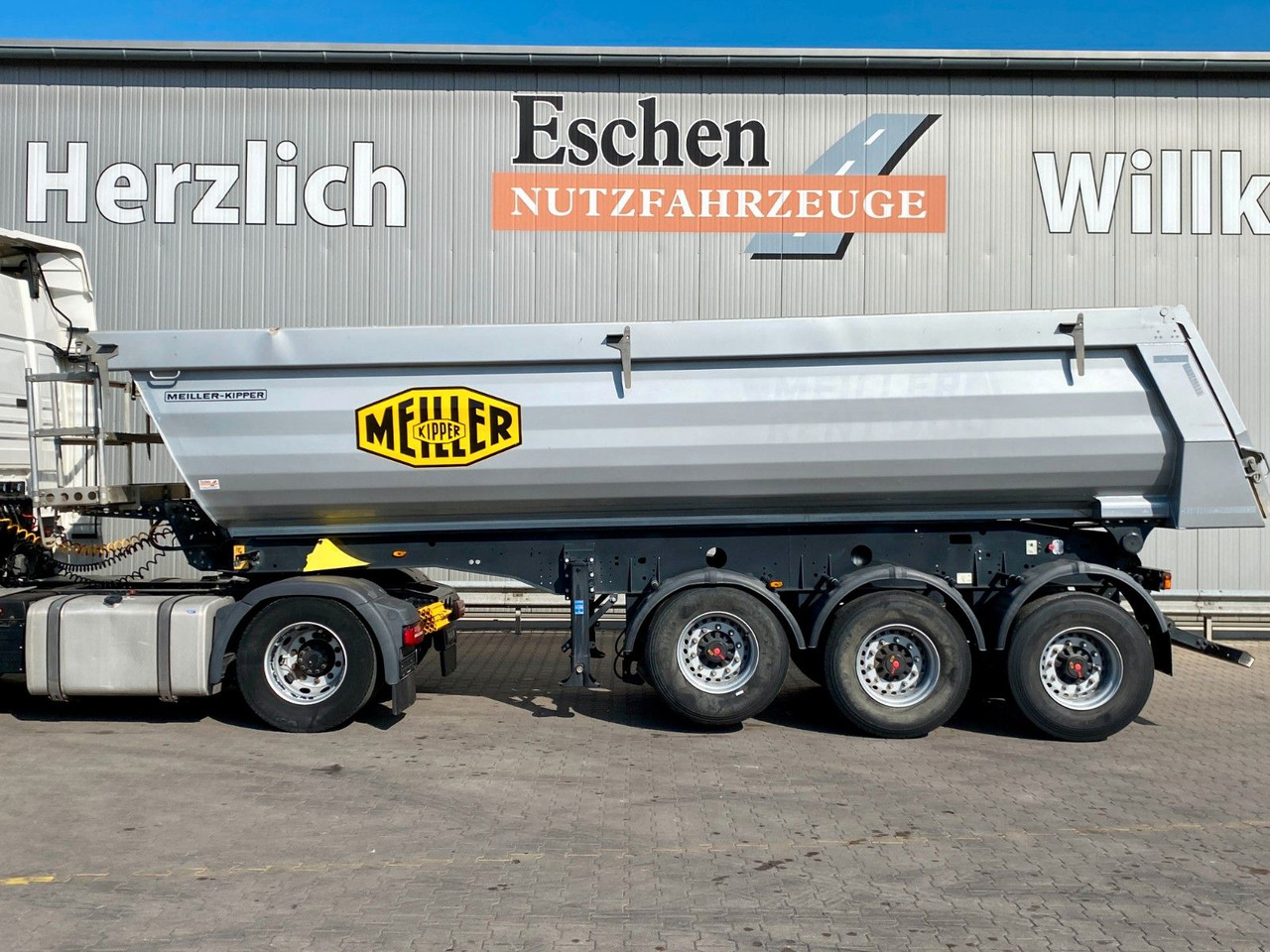 Meiller MHPS 44.3-N | Stahl 24m³*Luft-Lift*Rollplane*SAF - Tipper semi-trailer: picture 2 Meiller MHPS 44.3-N | Stahl 24m³*Luft-Lift*Rollplane*SAF - Tipper semi-trailer: picture 2