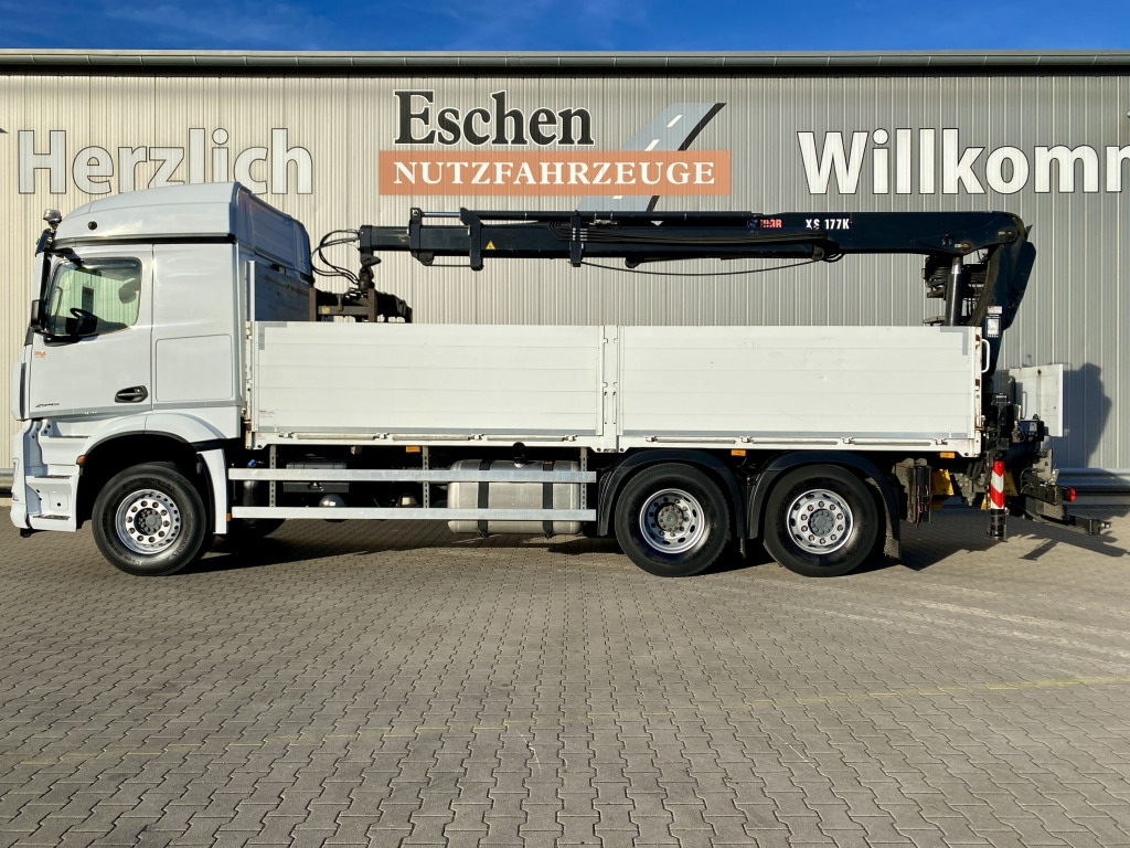Mercedes-Benz 2545 L 6x2 Arocs / HIAB 177 K Pro Kran - Dropside/ Flatbed truck, Crane truck: picture 2 Mercedes-Benz 2545 L 6x2 Arocs / HIAB 177 K Pro Kran - Dropside/ Flatbed truck, Crane truck: picture 2
